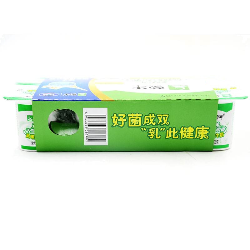 蒙牛双株酸牛奶100g*8