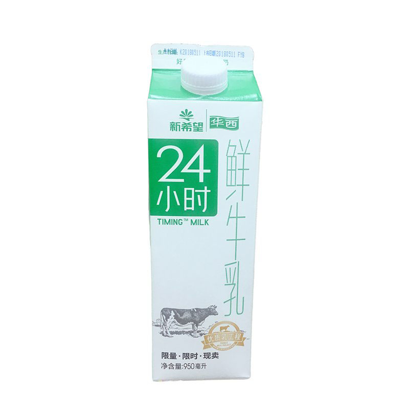 新希望24小时巴氏鲜牛奶950mL