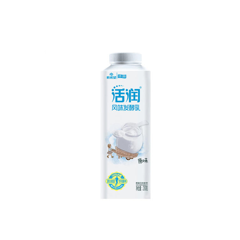 新希望华西利乐冠活润原味风味发酵乳250g