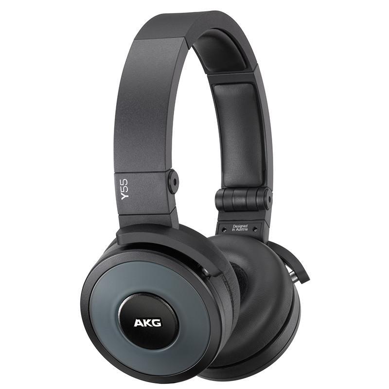 AKG头戴式耳机Y55BLK黑色