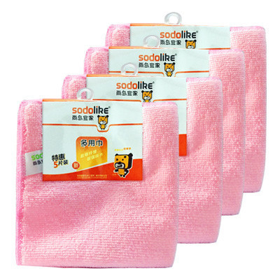 尚岛宜家 超纤多用巾(五片装)5*4包(20片)