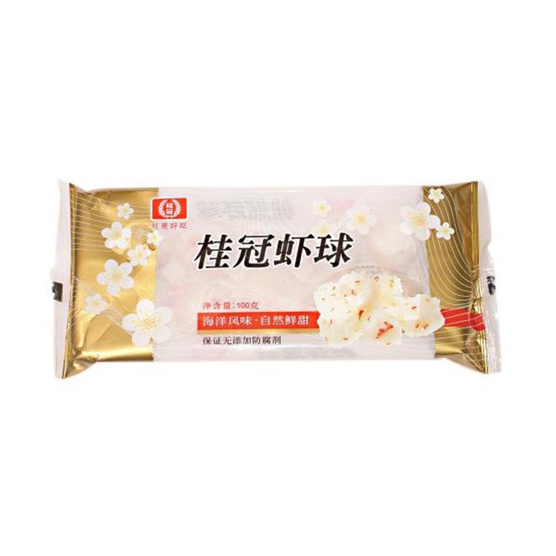 桂冠蝦球100g