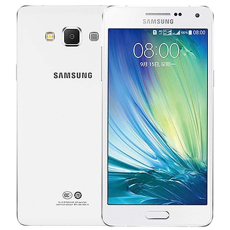 SAMSUNG/三星 Galaxy A7 (SM-A7000) 雪域白 2+16G 移动联通4G手机 双卡双待