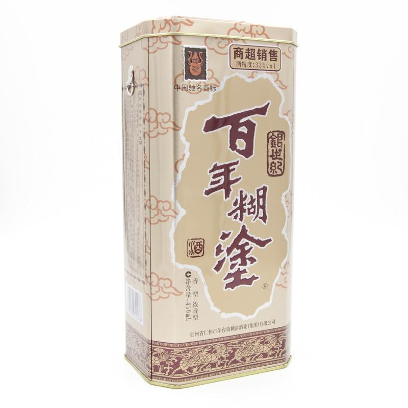 百年糊涂52°银世纪(浓香型白酒) 450ml
