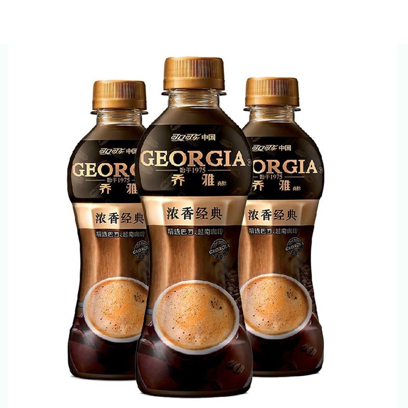 可口可乐（cocacola）乔雅咖啡（浓香经典）三联瓶 268ml*3