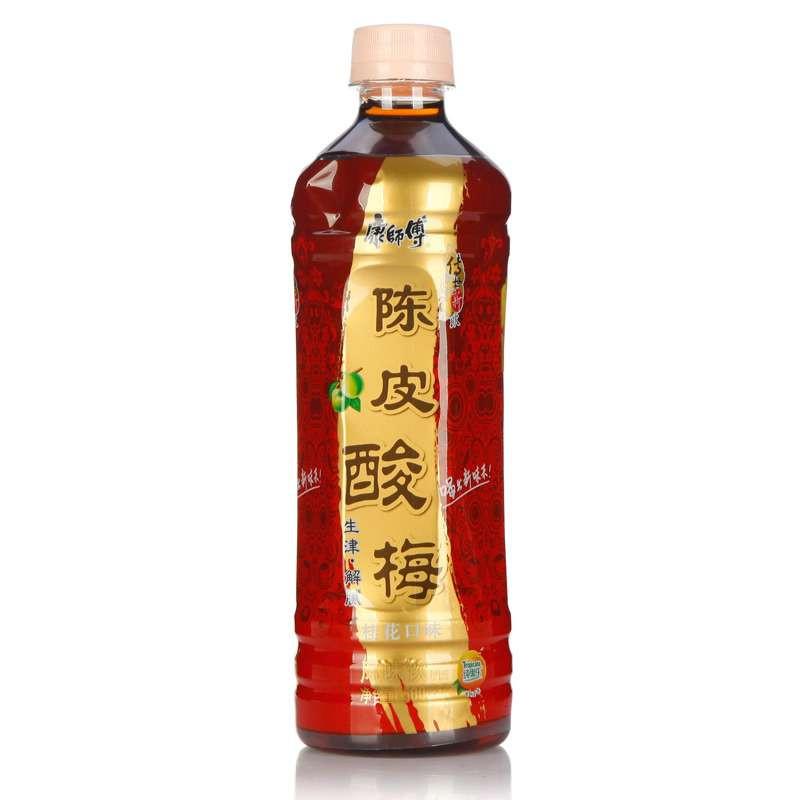 康师傅传世新饮陈皮酸梅500ml 单瓶