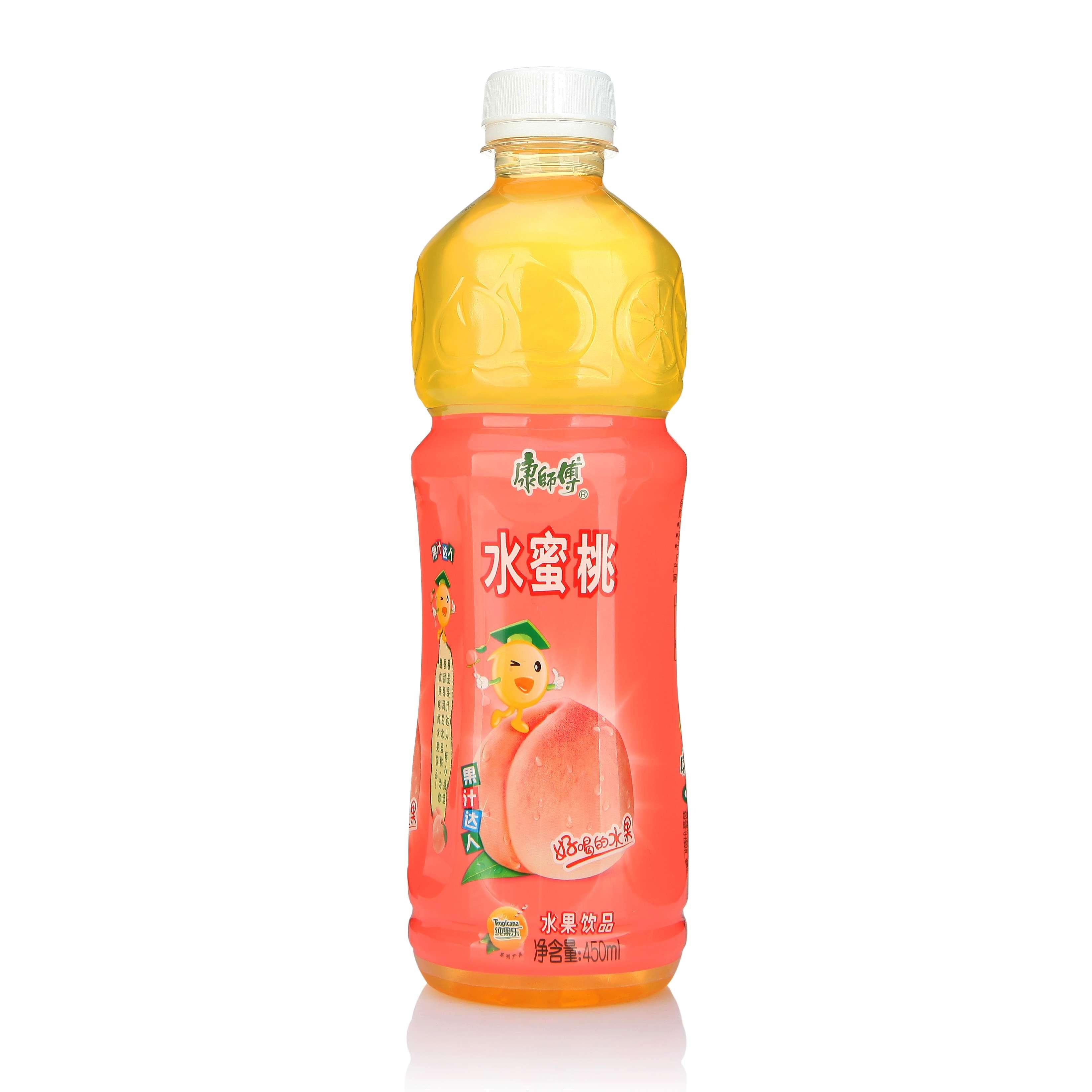 康师傅水蜜桃汁450ml 单瓶