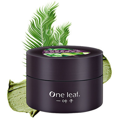 一叶子水润滋养绿泥膜150g 补水保湿清洁毛孔水润滋养淡化细纹泥膜睡眠面膜