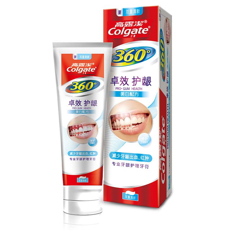 [苏宁易购超市]高露洁360全面口腔健康-卓效护龈美白牙膏90g