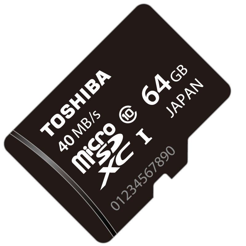东芝（TOSHIBA）卡 64G Class10-40MB/s（microSDXC)存储卡