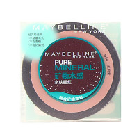 美宝莲(Maybelline)矿物水感亲肤腮4g 柔粉紫N00