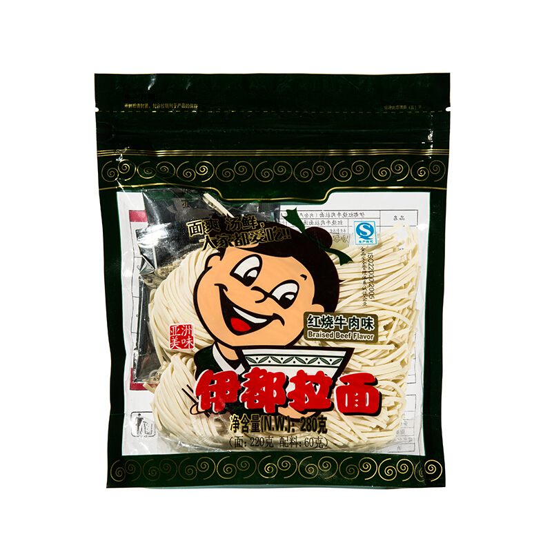 伊都牛肉汤拉面220g