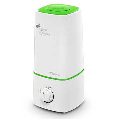 德尔玛（Deerma）F230 2.3L微米级细雾 静音 超声波加湿器 （绿色）