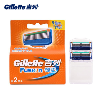 吉列(GILLETTE)锋隐刀片（2刀头） 宝洁出品