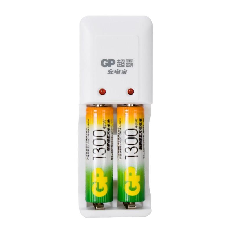 超霸充电宝5号1300mAh 经济实惠装GPKB02GW130-2IL2 通用五号充电电池