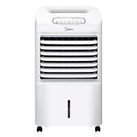 美的(Midea) 冷风扇 AC100-15ERW 快速制冷 省电家用 移动静音 单冷遥控空调扇电风扇