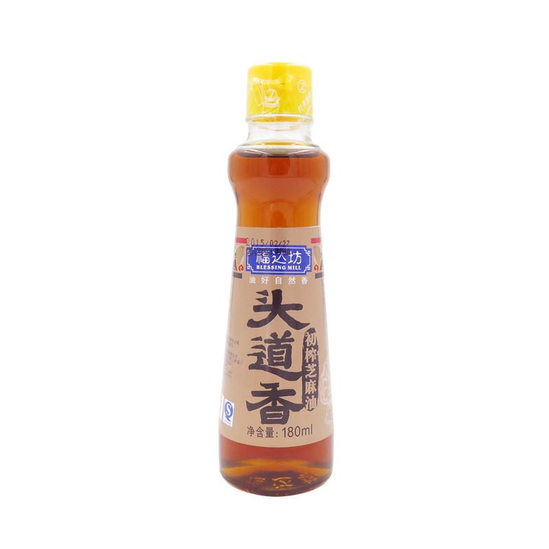 福达坊 头道香初榨芝麻油 180ml