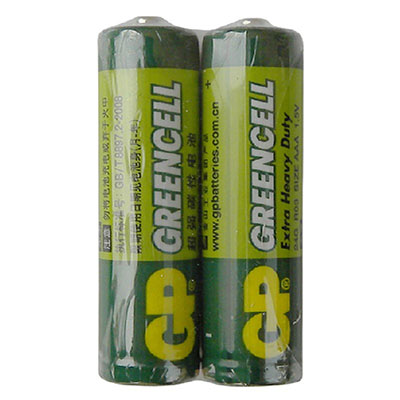 超霸碳性电池7号2粒GP24G-BJ2