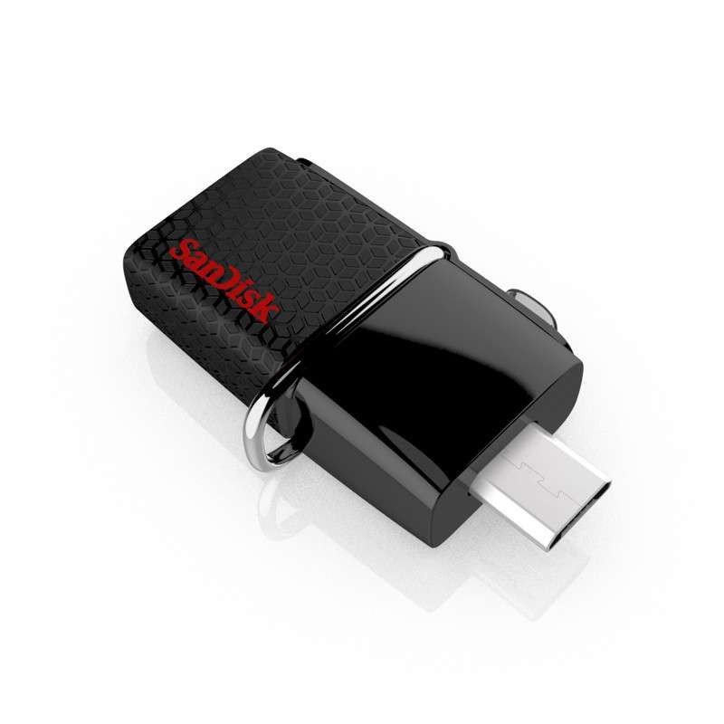 闪迪(SanDisk)至尊高速 64GB OTG安卓手机U盘 USB3.0 黑色