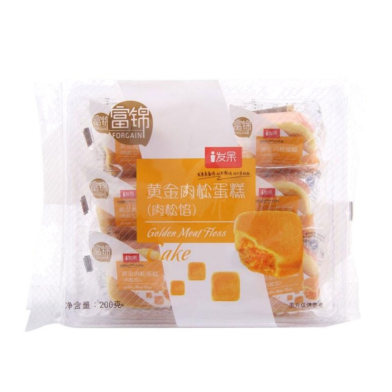 富锦.发呆(肉松馅)黄金肉松蛋糕200克