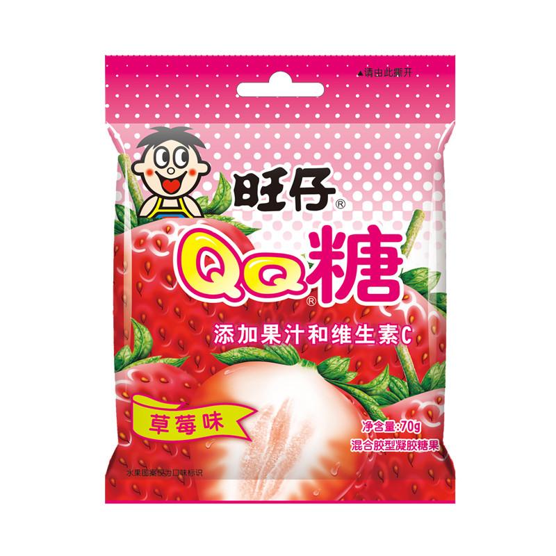 旺仔 QQ糖 草莓味 70g