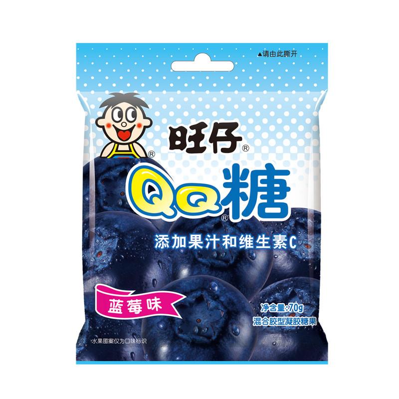 旺仔 QQ糖 70g 蓝莓