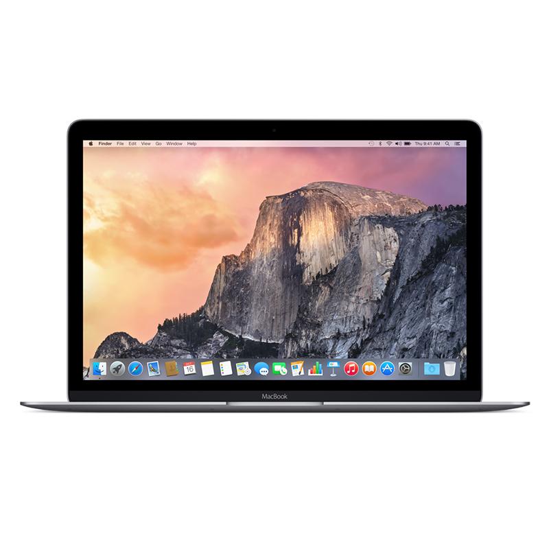 Apple MacBook 12英寸笔记本电脑(Intel Core M 8G 256G MJY32CH/A 深空灰)