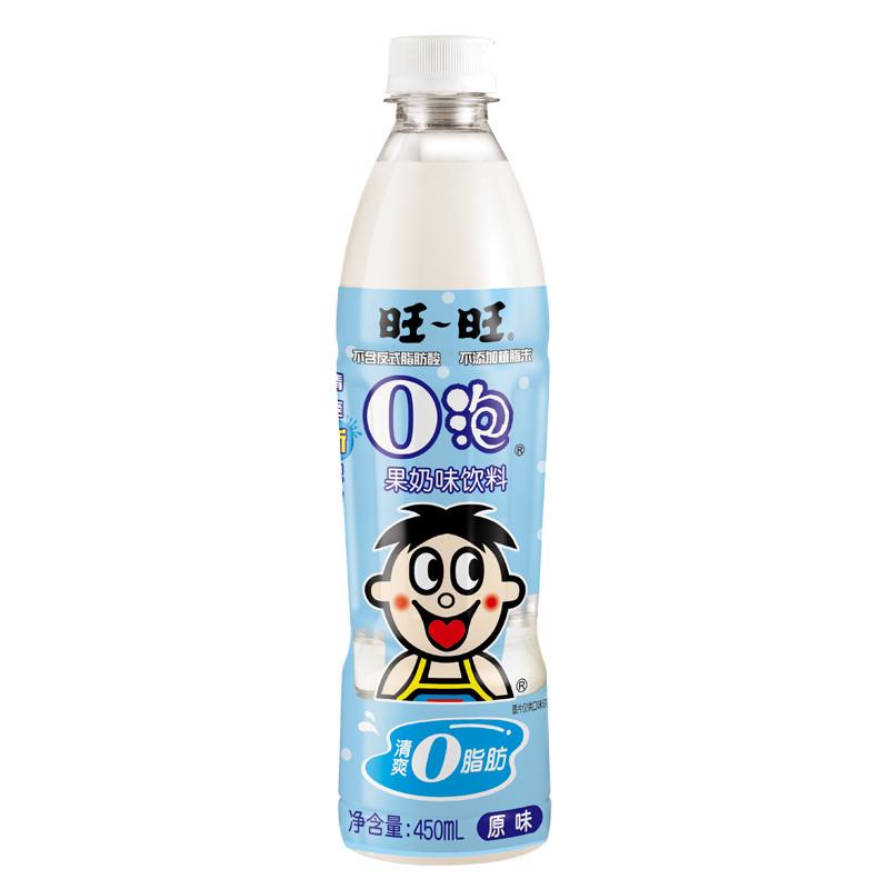 旺旺0泡果奶 原味 450ml/瓶