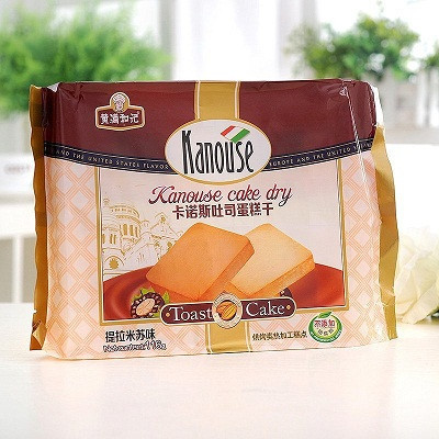 黄浦和记 吐司蛋糕干 (提拉米苏味)116g/袋
