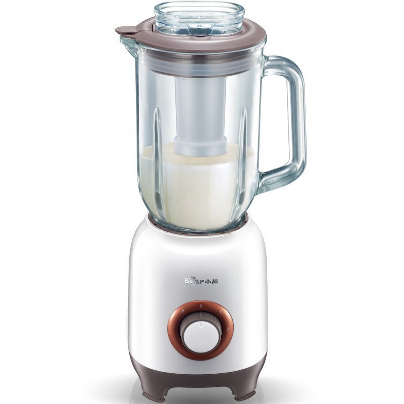 小熊(Bear) 料理机LLJ-A12A1 旋钮式简易操控 三档安全漏电保护 搅拌机 婴儿辅食机 家用绞肉干磨机