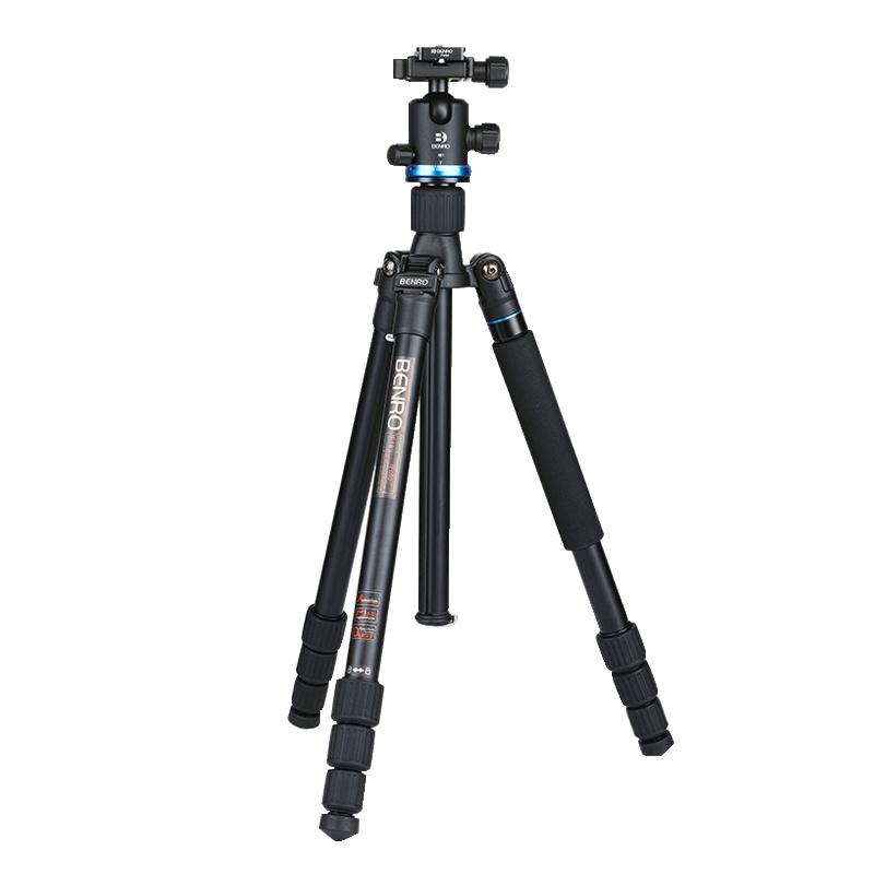 百诺(BENRO) IF28+ 专业数码单反相机摄像便携反折支 架云台相机三脚架套装