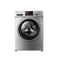 小天鹅(Little Swan)TD80-1411DXS 8公斤洗衣机 洗烘一体 变频节能 高温自洁 家用 银色