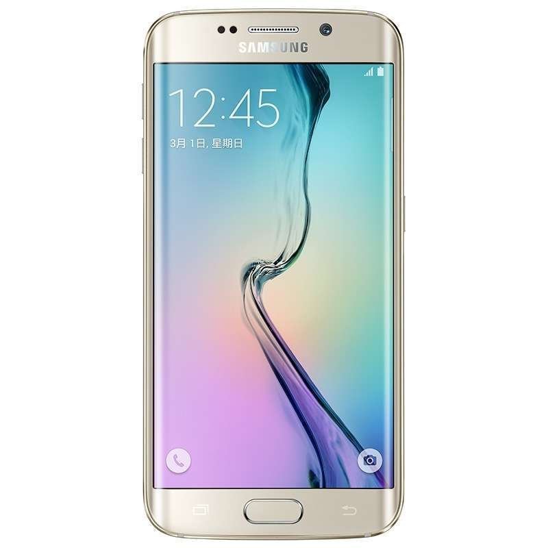 SAMSUNG/三星 Galaxy S6 edge(G9250)3+32G版 铂光金 全网通4G手机