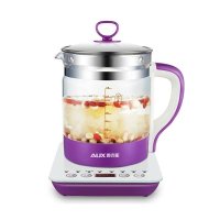 奥克斯养生壶AUX-S895 智 能触摸版多功能1.5L/1.5升 养生壶/电水壶 紫色