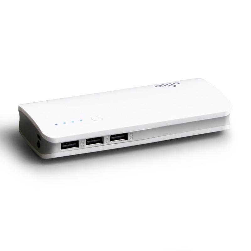aigo正品移动电源L130 白 13000mAh 手机平板通用充电宝