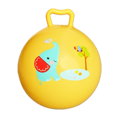 费雪 10英寸手柄摇摇球 黄色