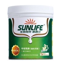 生命阳光（SUN LIFE）牛初乳粉6个月以上适用（益生元型）30袋罐装 新西兰进口