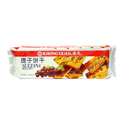 康元 提子饼干 200g/盒