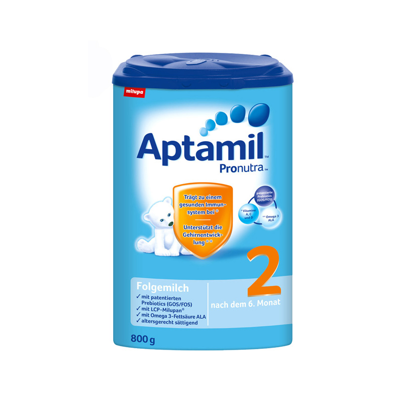 德国爱他美Aptamil 奶粉 2段 800克装