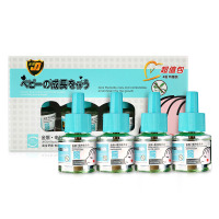 金盾 婴儿蚊香液(无味)45ml (特惠装4瓶) 母婴专用驱蚊用品无香味45ml*4