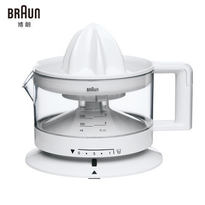 博朗(Braun)柳橙机CJ3000进口家用电动榨汁机 柠檬橙子机 双向选择出汁率高 自动开关 多功能果汁机橙汁机