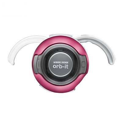 百得(blackdecker) ORB48PM-A9 球形无线吸尘器(曜石红)