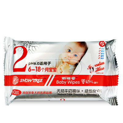 斯诺奇2段婴幼儿湿巾10片