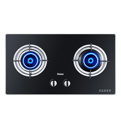 海尔燃气灶JZT-Q532(12T)天然气钢化玻璃燃气灶
