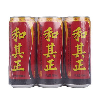 和其正凉茶480ml*4+赠2罐