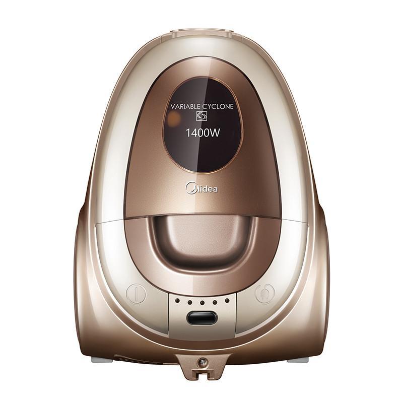 美的(Midea) 吸尘器MV-WY14Q6 香槟金 卧式 干式 尘杯