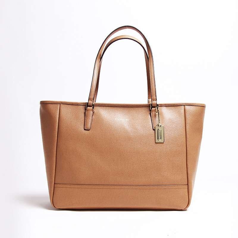 COACH 蔻驰 SAFFIANO中号CITY大手袋23576