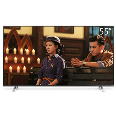 酷开(coocaa) K55 55英寸智能平板液晶平板电视 酷开系统WiFi