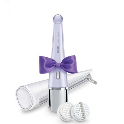 飞利浦(Philips) 电动洁面仪清洁仪SC5275/14 薰衣草紫 内置电池充电式 声波震动深层清洁