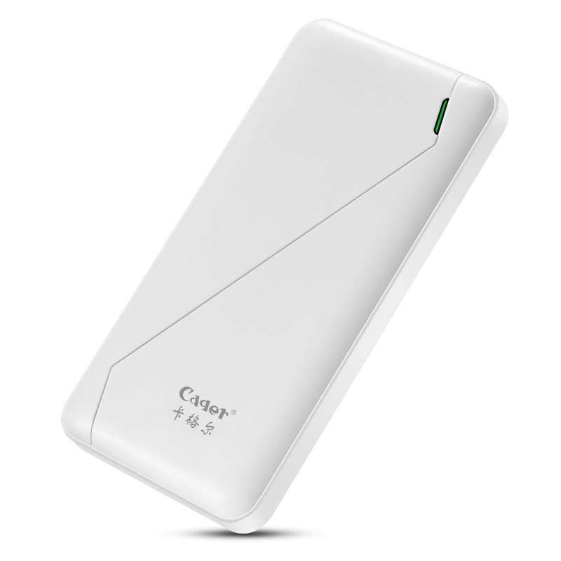 卡格尔(Cager)S12 聚合物12000毫安 超智能移动电源 白色